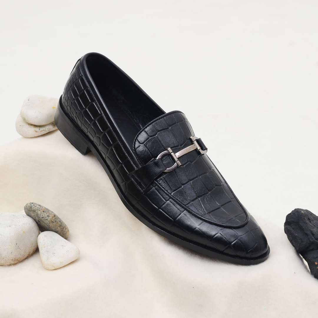 Black Derby Leather Shoes | Premium Men’s Shoes – Artex