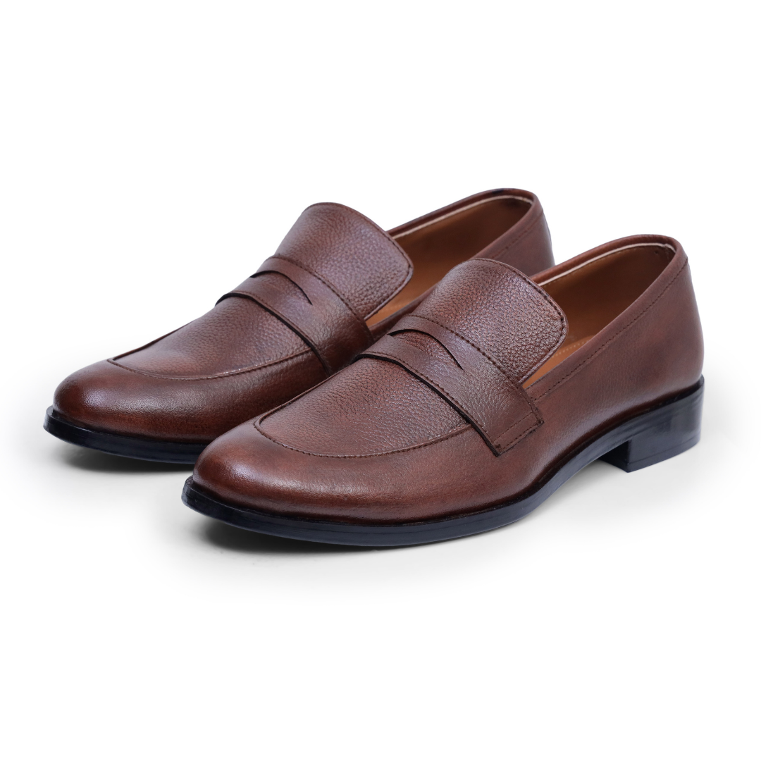 Brown Derby Leather Shoes | Handcrafted Men’s Footwear – Artex